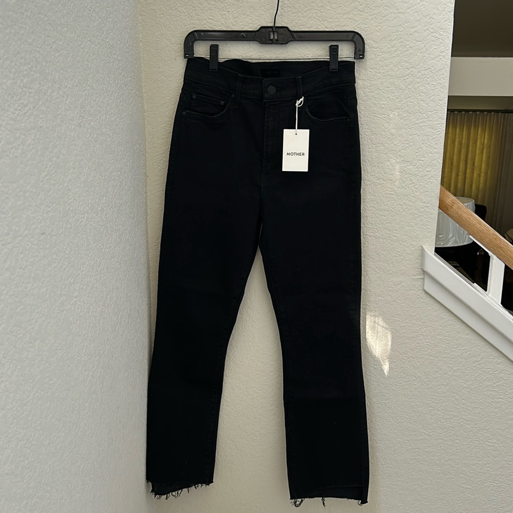 Mother The Insider Crop Step Fray Not Guilty